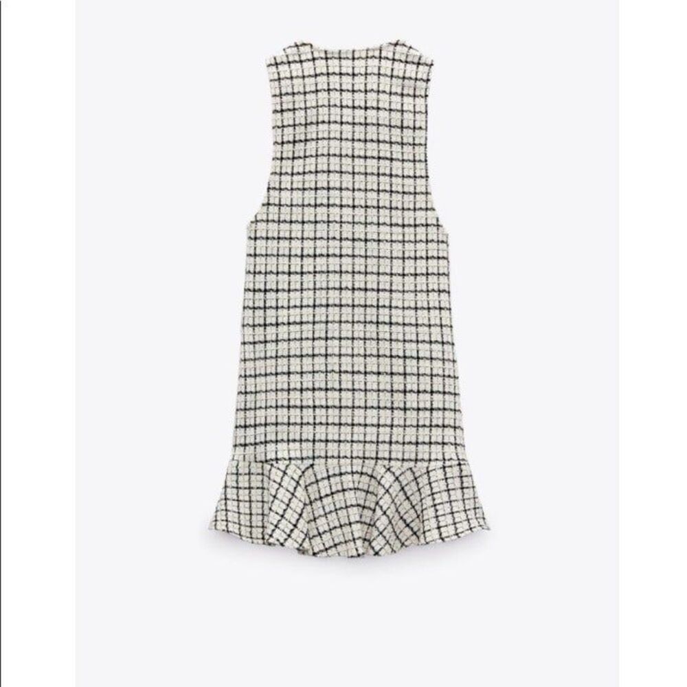 ZARA PLAID DRESS - Picture 6 of 6